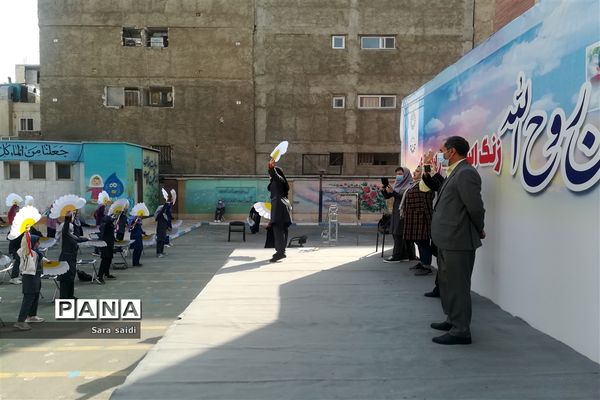 آمادگی دانش‌آموزان پیشتاز شهرستان قدس برای اجرای مانور تشکیلاتی