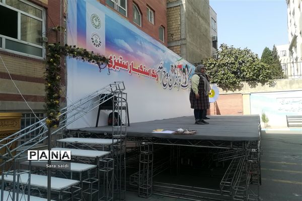 آمادگی دانش‌آموزان پیشتاز شهرستان قدس برای اجرای مانور تشکیلاتی