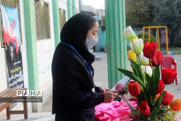 مراسم جشن روز دانش‌آموز در دبیرستان شاهد گلوگاه