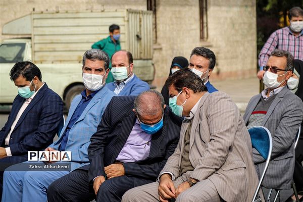 آیین افتتاح میدانی به نام «دانش‌آموز» در منطقه 16 تهران