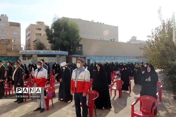 نواخته شدن زنگ استکبارستیزی در هنرستان شاهد نجمیه