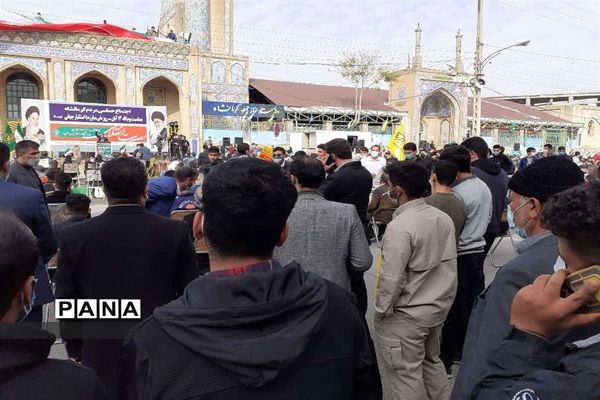 فریاد استکبارستیزی کرمانشاهی‌ها در یوم‌الله 13 آبان