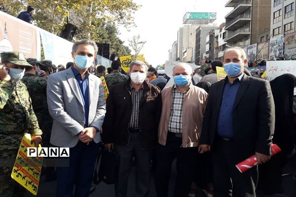 راهپیمایی 13 آبان در تهران