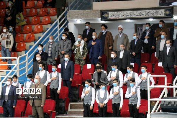 اجتماع دانش‌آموزان مشهد به مناسبت یوم الله 13 آبان ماه