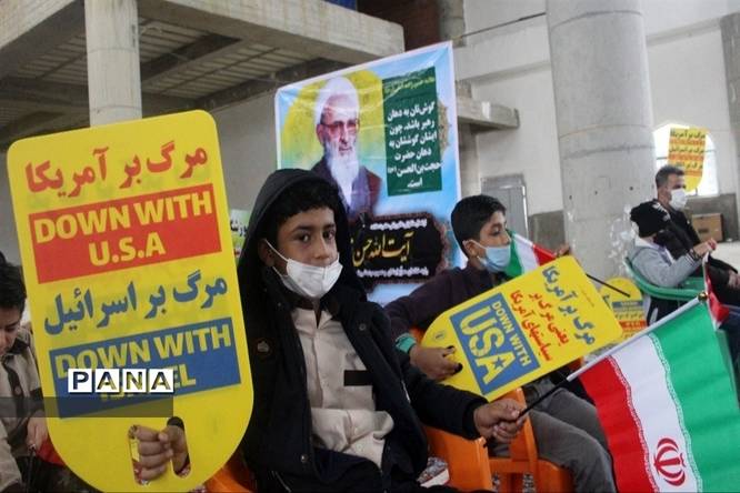 مراسم گرامیداشت روز ۱۳ آبان در شهرستان گلوگاه