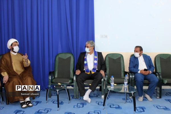 دیدار رئیس سازمان دانش‌آموزی کهگیلویه و بویراحمد با امام جمعه دهدشت