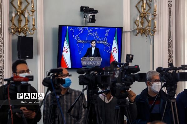 نشست خبری سخنگوی وزارت امور خارجه