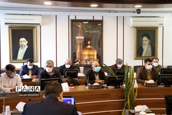 جلسه هماهنگی برگزاری مانور سراسری زلزله و ایمنی در مدارس خراسان رضوی