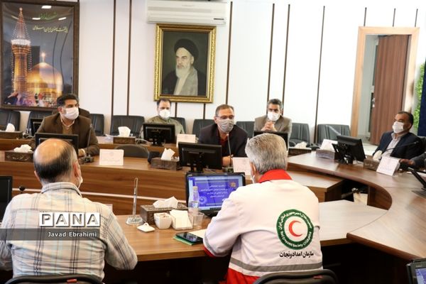 جلسه هماهنگی برگزاری مانور سراسری زلزله و ایمنی در مدارس خراسان رضوی