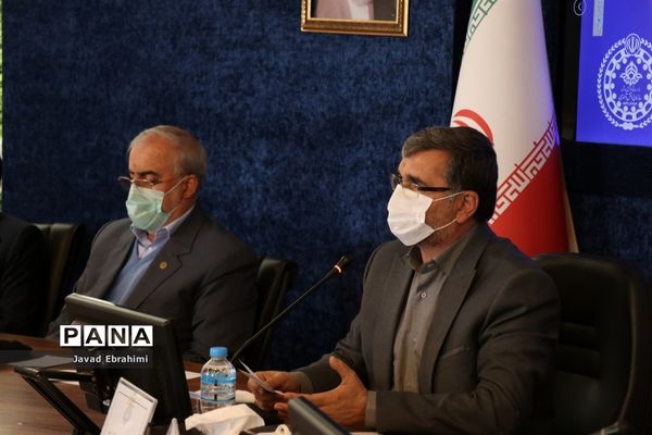 جلسه هماهنگی برگزاری مانور سراسری زلزله و ایمنی در مدارس خراسان رضوی