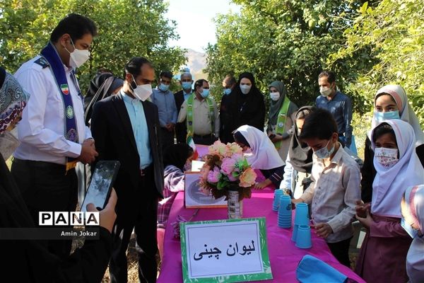 بازدید مدیر سازمان دانش‌آموزی استان فارس از فعالیت های تشکیلاتی پیشتازان مدرسه سمیه در حاجی آباد  زرین دشت