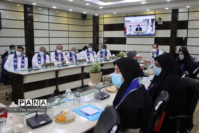 نشست مسئولان سازمان دانشآموزی شهرستان ها و مناطق استان بوشهر
