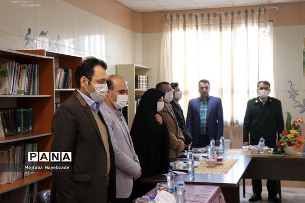 جلسه هماهنگی کمیته برگزاری بیست و سومین مانور سراسری زلزله و ایمنی در مدارس خراسان رضوی