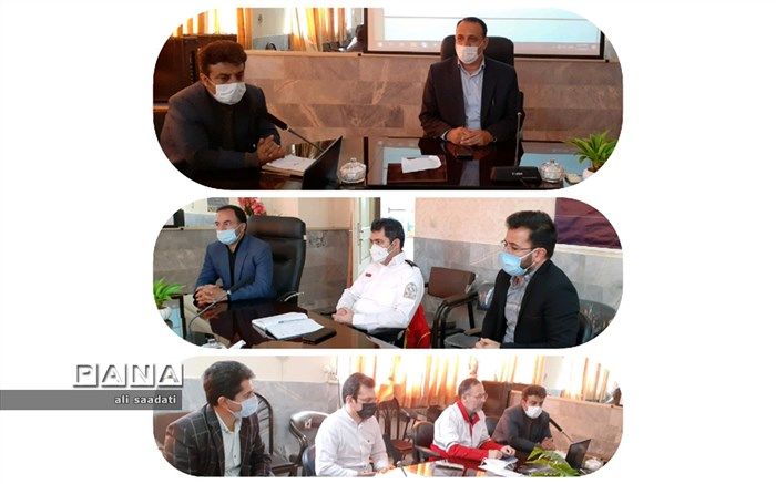 جلسه هماهنگی برگزاری مانور زلزله در شهرستان کلات برگزار شد
