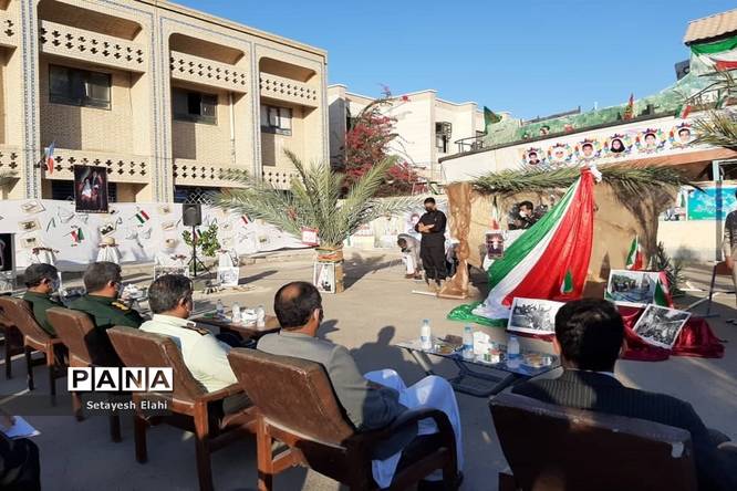 یادواره شهدای دانشآموز و فرهنگی در چابهار