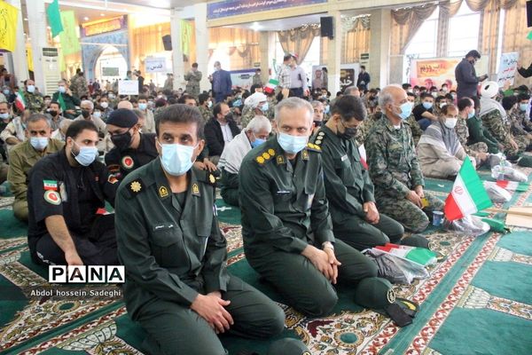 نمایش اقتدار بسیج استان بوشهر