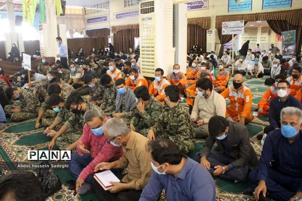 نمایش اقتدار بسیج استان بوشهر