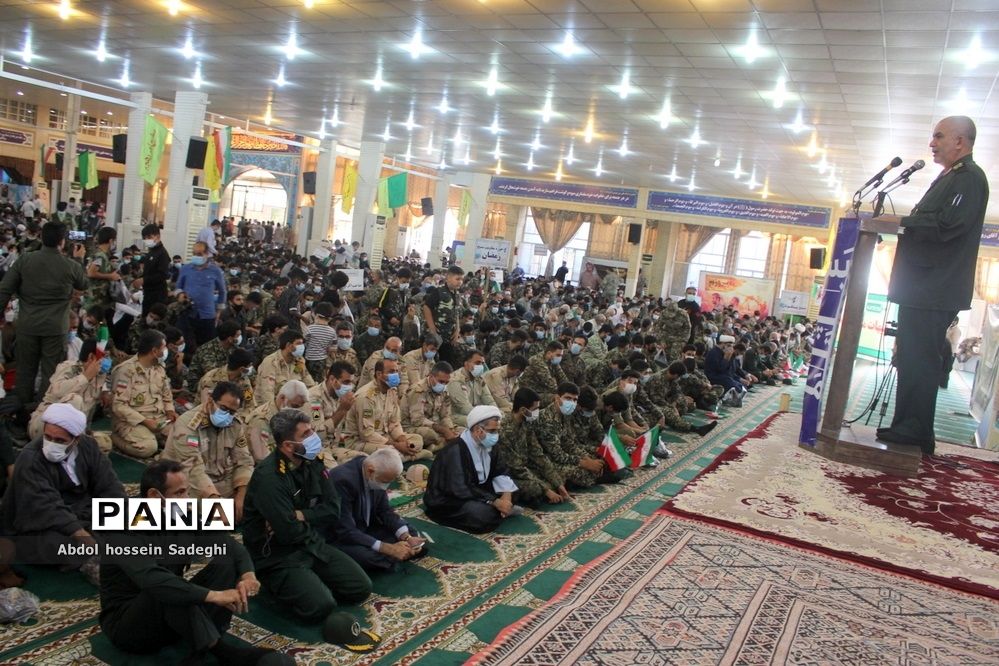 نمایش اقتدار بسیج استان بوشهر