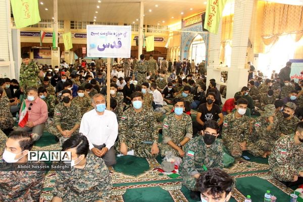 نمایش اقتدار بسیج استان بوشهر