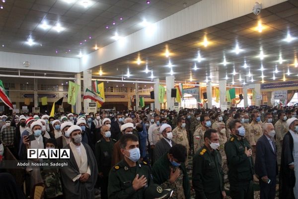 نمایش اقتدار بسیج استان بوشهر
