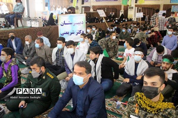 نمایش اقتدار بسیج استان بوشهر
