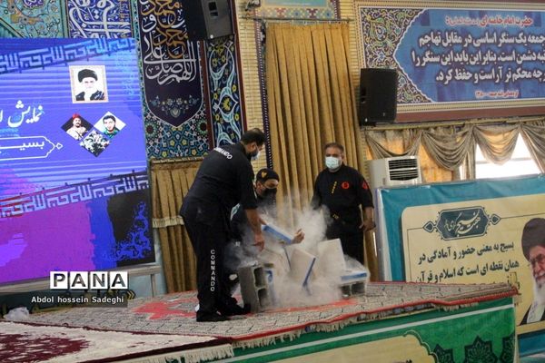 نمایش اقتدار بسیج استان بوشهر