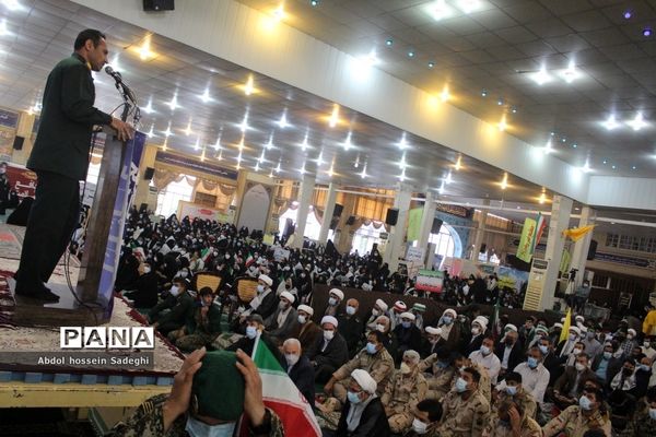 نمایش اقتدار بسیج استان بوشهر