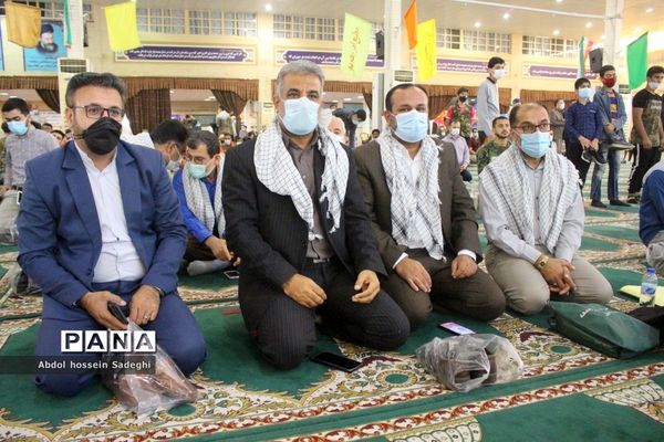 نمایش اقتدار بسیج استان بوشهر