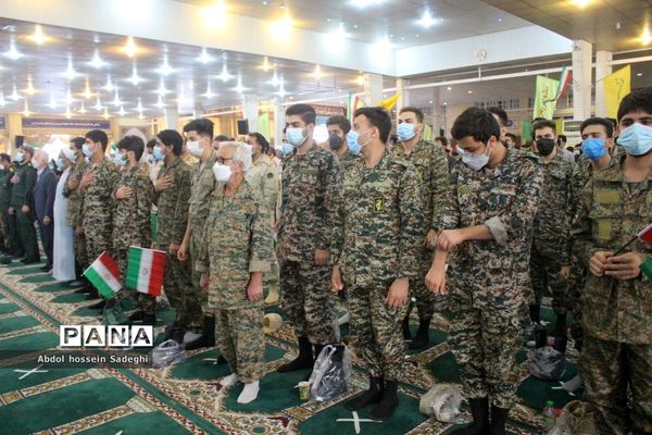 نمایش اقتدار بسیج استان بوشهر