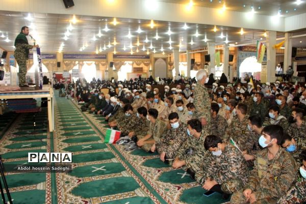نمایش اقتدار بسیج استان بوشهر