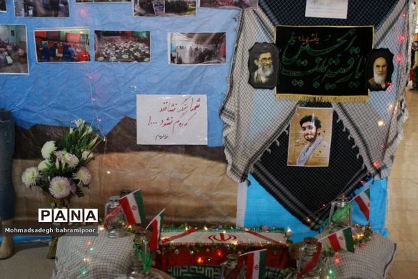 نمایشگاه دستاوردهای هنرمندان بسیجی کهگیلویه و بویراحمد