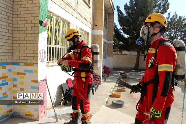 برگزاری مانور زلزله در مدارس بجنورد