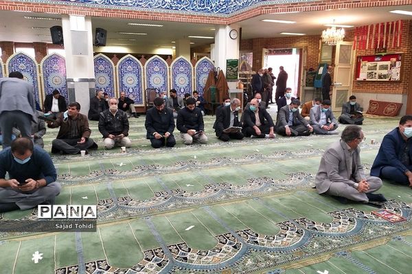 مراسم یادبود معلم در‌گذشته آموزش و پرورش پردیس