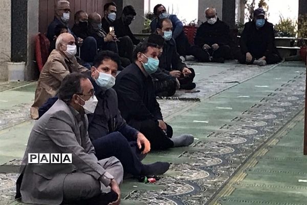 مراسم یادبود معلم در‌گذشته آموزش و پرورش پردیس