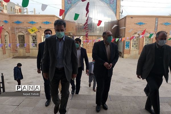 مراسم یادبود معلم در‌گذشته آموزش و پرورش پردیس