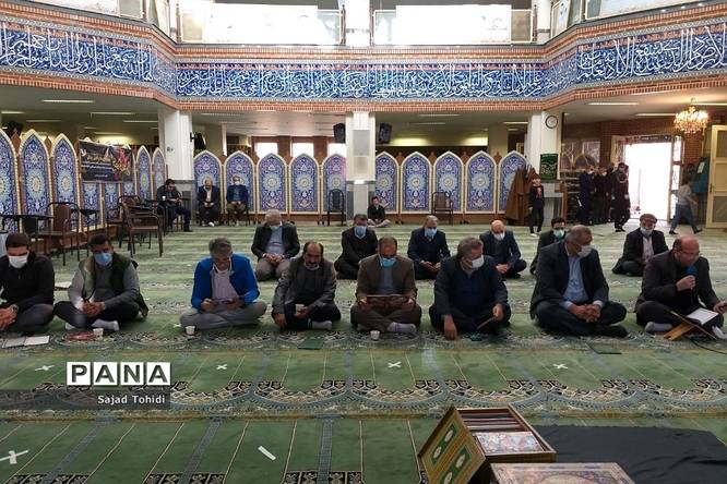 مراسم یادبود معلم درگذشته آموزش و پرورش پردیس