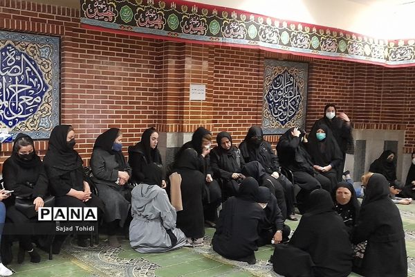مراسم یادبود معلم در‌گذشته آموزش و پرورش پردیس