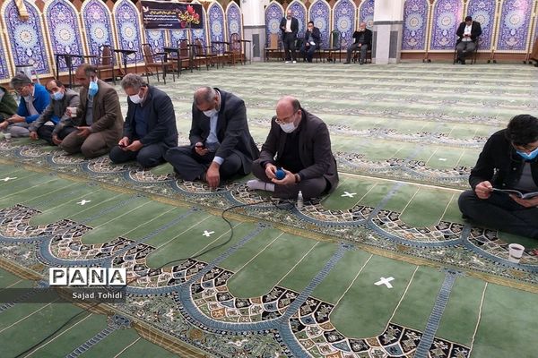 مراسم یادبود معلم در‌گذشته آموزش و پرورش پردیس