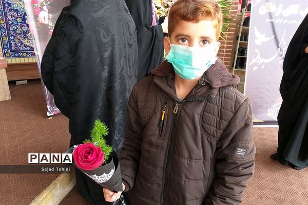 مراسم یادبود معلم در‌گذشته آموزش و پرورش پردیس