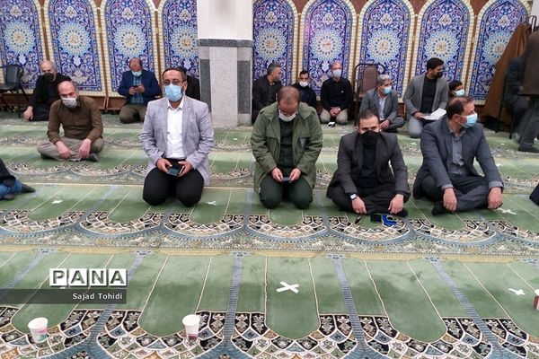 مراسم یادبود معلم در‌گذشته آموزش و پرورش پردیس