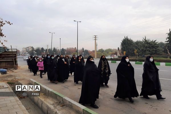 همایش پیاده‌روی فرهنگیان بسیجی به‌مناسبت هفته بسیج