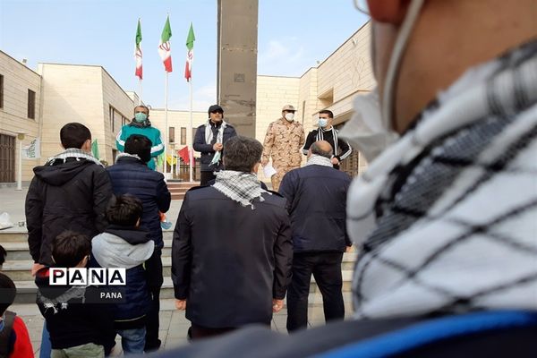 همایش پیاده‌روی فرهنگیان بسیجی به‌مناسبت هفته بسیج