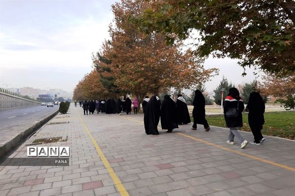 همایش پیاده‌روی فرهنگیان بسیجی به‌مناسبت هفته بسیج