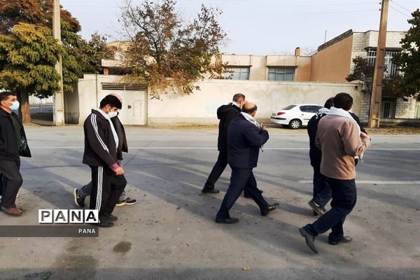 همایش پیاده‌روی فرهنگیان بسیجی به‌مناسبت هفته بسیج