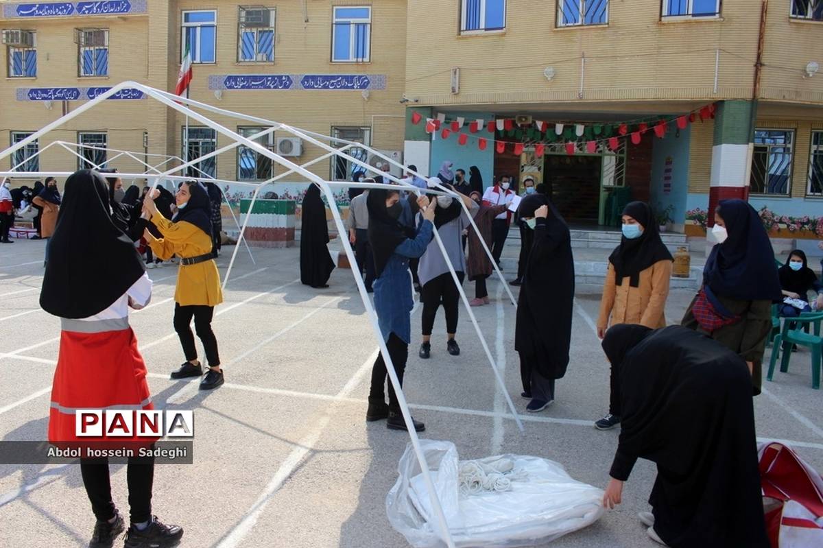 سومین جلسه هماهنگی بیست و سومین مانور سراسری زلزله و ایمنی و بازدید میدانی در بوشهر