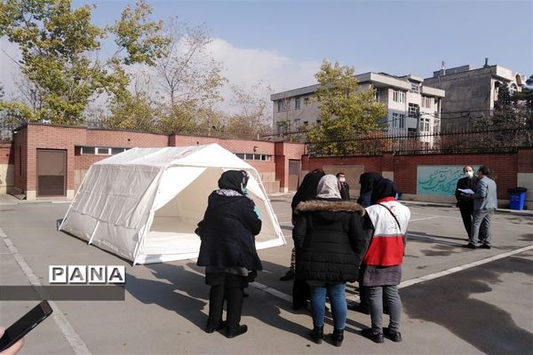 سومین جلسه هماهنگی کشوری و اجرای آزمایشی مانور زلزله در منطقه 8