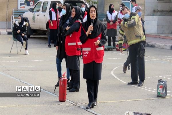 برگزاری بیست و سومین مانور سراسری زلزله در منطقه۱۸