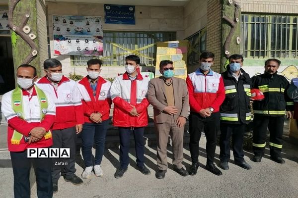 مانور آمادگی دربرابر زلزله