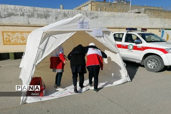 مانور آمادگی دربرابر زلزله