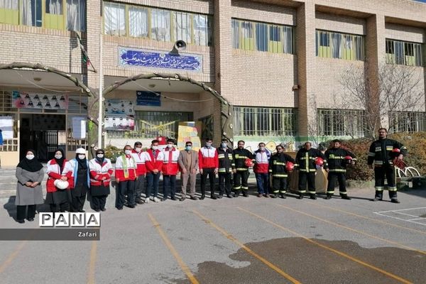 مانور آمادگی دربرابر زلزله